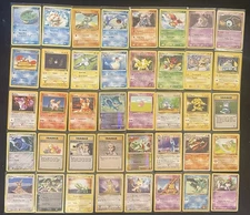 Pokémon Tcg Vintage Card Lot (40 LP) WOTC, Ex, D&P, Rares, Rev Holos, Neo, base 