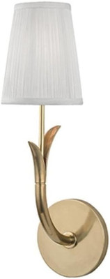 Deering - One Light Wall Sconce - 4.75 Inches Wide by 15.75 Inches High-Aged Bra
