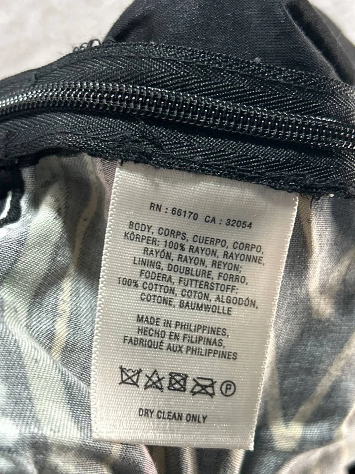 Elevenses Jump Suit Womens 6 Black Green Pink New - Image 3 of 4