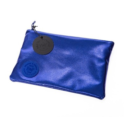 zipper pouch small, By Brands N People, Blue
