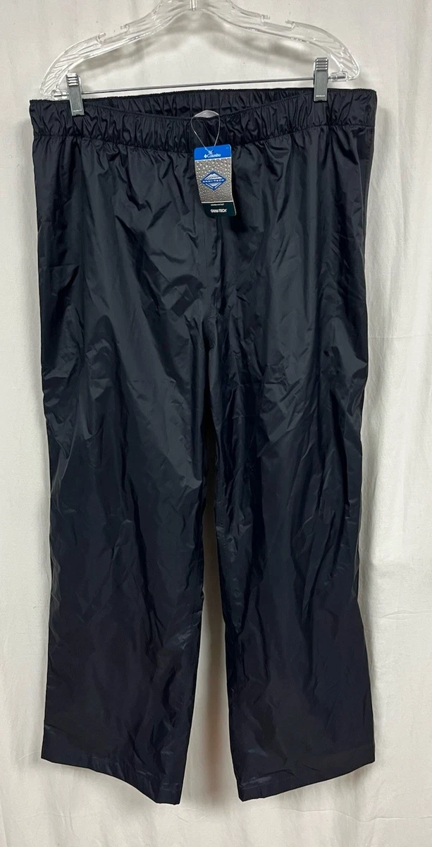 Pantalon De Pluie Columbia XCO - Homme XL - Noir - Imperméable Compressible