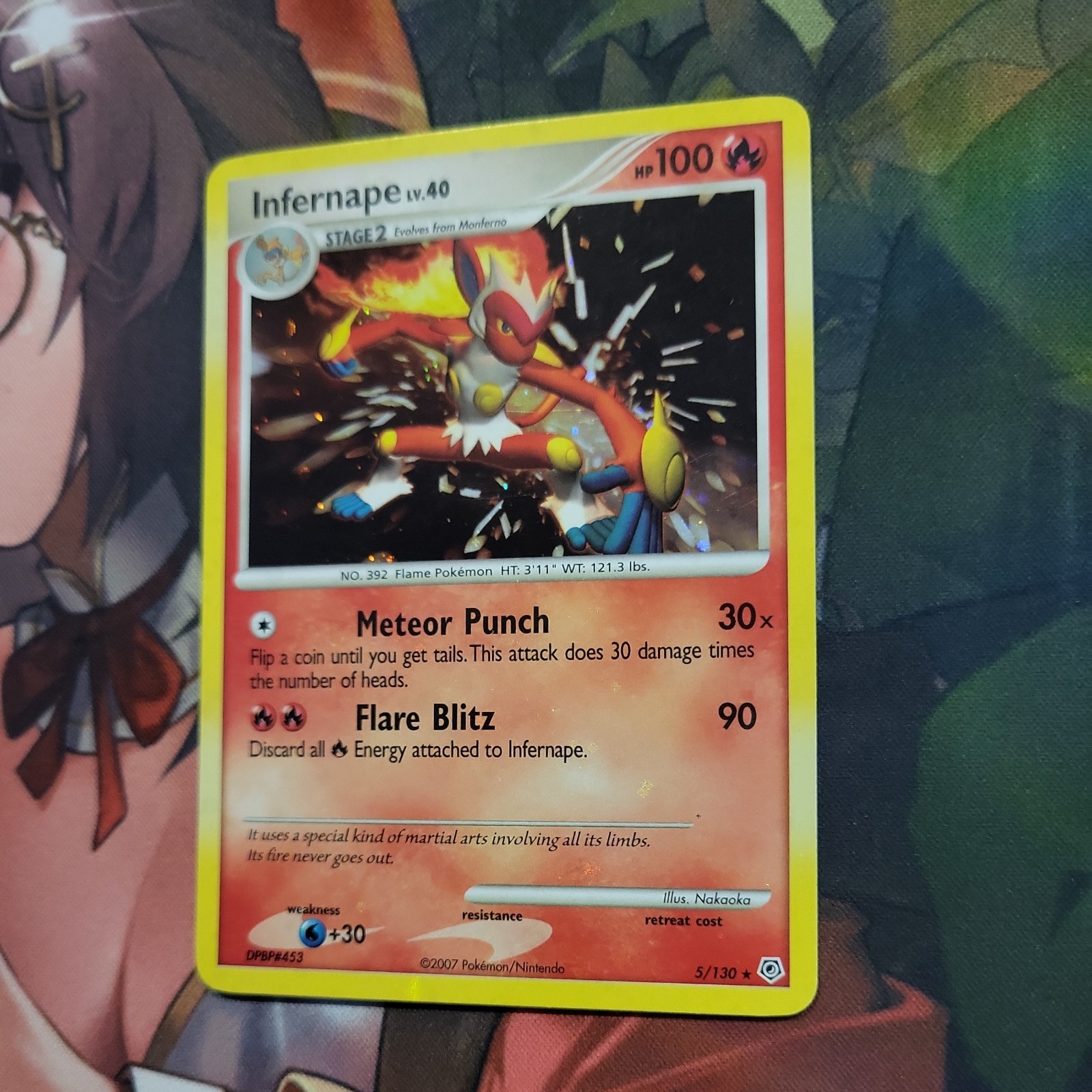 Infernape 5/130 Diamond and Pearl Holo