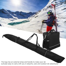 .Nylon Snowboard Bag And Ski Boot Storage Bags Waterproof Carrying Travel Case