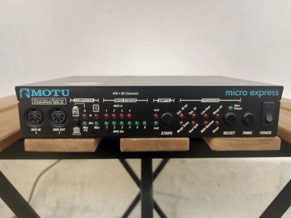 Motu Micro Express USB MIDI Interface SMPTE