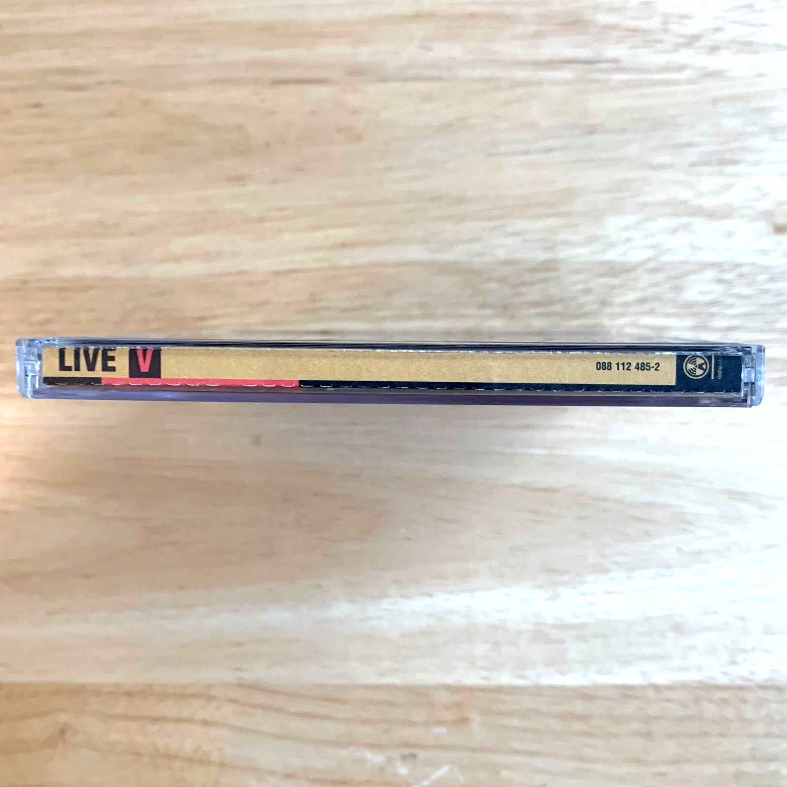 LIVE - V 2001 CD Album Enhanced Video Indie Rock Post Grunge Radioactive Records