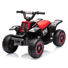 6V Kids Ride On Toy Electric Car ATV Off-road 2x35W Rechargeable Battery w/Music