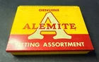 Vintage Genuine Alemite Grease Fitting Assortment Counter Display Metal Box