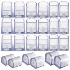  12 Pairs Plastic Heel Protectors for Shoes Women High Replacement Tips Grips