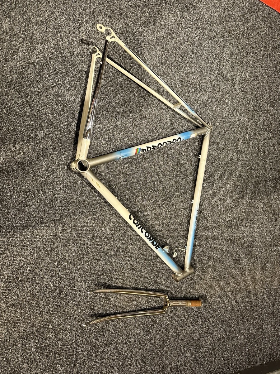 CADRE DE COURSE rétro en fibre de carbone Concorde Dura Ace Accessory Dimensi... EUR 973,75 - FR