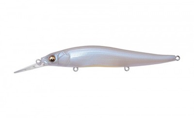 Megabass Vision 110+1 JR - French Pearl OB -  98.5 mm 3/8 oz Oneten Plus 1