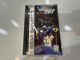 Virtual On: Cyber Troopers (Sega Saturn, 1996) CIB Complete w Reg Card LN MINT!