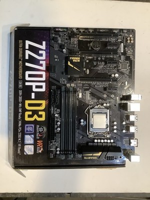 GIGABYTE Z270P-D3 ATX Motherboard Intel Pentium G4400 3.3GHz DDR4 LGA1151 PCIe