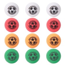 12 Pack 35mm Foosball Balls, 100 Urethane, Tournament Size Replacement Soccer B