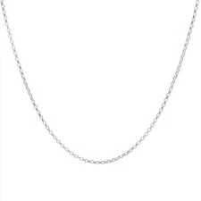 Chrome Hearts Roll chain 22 inches Necklace 925 5.5g