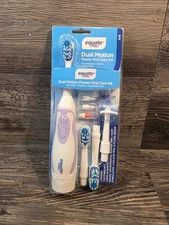 Equate Dual Motion Power Oral Care Kit with Interdental Tools, Soft Bristles