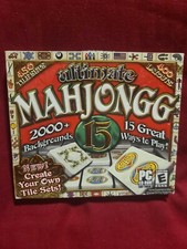 Shelf162C VINTAGE PC GAME/SOFTWARE Ultimate mahjongg