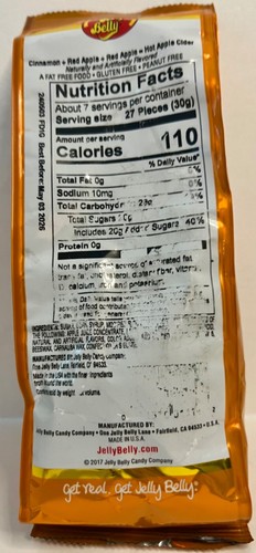 Jelly Belly Hot Apple Cider Mix Jelly Beans 7.5oz , 1 Pack - Picture 2 of 3