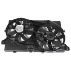 Radiator Condenser Cooling Fan Assembly For 2007-2015 Ford Edge 3.5L 3496CC