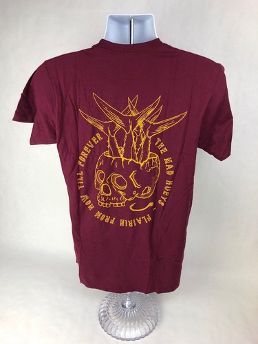 NEW Original THE MAD HUEYS Men’s Fishing Camping Tuna And Skull T-Shirt Medium - Picture 2 of 5