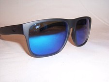 NEW COSTA DEL MAR SPEARO XL SUNGLASSES SMOKE CRYSTAL/BLUE 580G POLARIZED 292