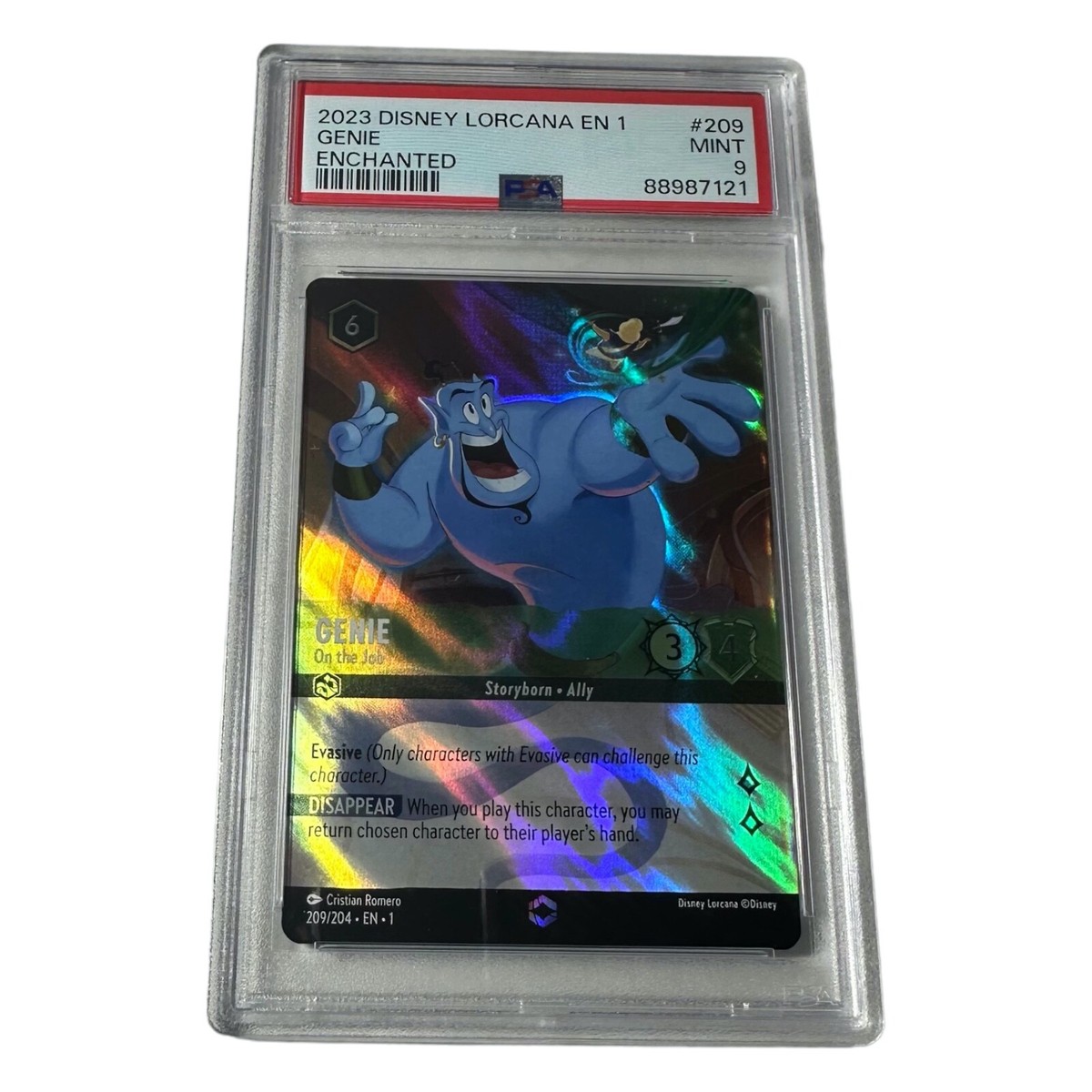 ロルカナ Lorcana エンチャンテッド enchanted ジニー PSA ロルカナ Lorcana エンチャンテッド enchanted ジニー PSA 【公式通販】