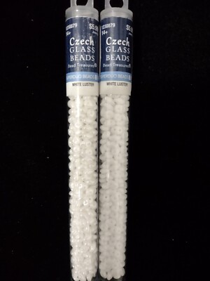 Hobby Lobby / Bead Treasures Super Duo SINGLE COLOR Beads per tube