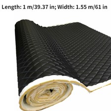 Double Thread Quilted Faux Leather Vinyl Fabric Foam Backing Upholstery Material