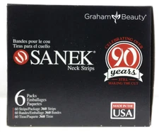 GRAHAM - SANEK Professional Neck Strips - 60ct/pack - Pick Any Packs