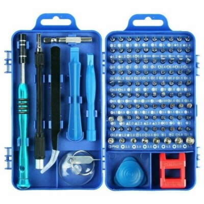 115 in 1 Multi kleine Präzisions-Schraubendreher-Set Bits für Telefon PC Reparatur Werkzeug-Kit