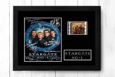 Stargate SG-1 Framed Film Cell Display Stunning Signed Memorabilia + COA