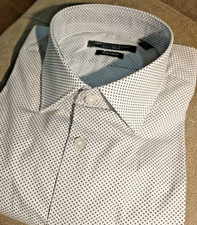 NWT John Varvatos Star USA men's size 16 34/35 Long sleeve button down Shirt Reg