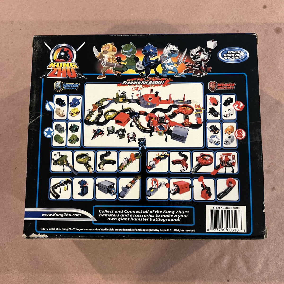 Kung Zhu Hamster Tracks Scorpion Tank. BRAND NEW IN SEALED BOX