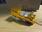 Vintage 1995 Hot Wheels Ice Breaker Rail Rodder Train (Gold)
