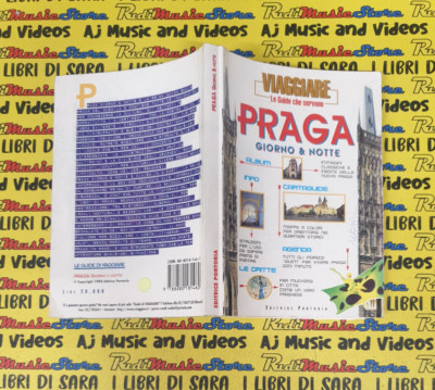 Book Libro VIAGGIARE le guide che servono PRAGA giorno e notte PORTORIA  (L10)