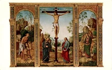 NATIONAL GALLERY OF ART, WASHINGTON, D. C., PERUGINO, Mellon Collection Postcard