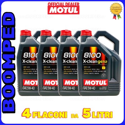 MOTUL 8100, X-CLEAN EFE 109456 Olio Motore - AUTODOC
