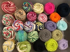 COTTON YARN-Peaches & Creme or Sugar N Cream-MANY NEW COLORS