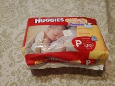 2009 Huggies Little Snugglers Diapers Preemie Disney Pooh 30 Count New E5