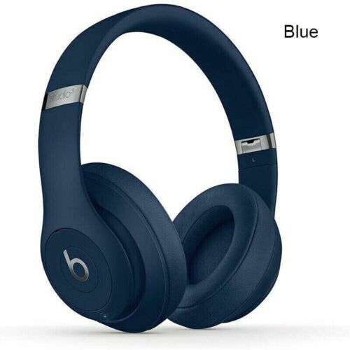 Słuchawki bezprzewodowe Beats By Dr Dre Studio3 niebieskie fabrycznie nowe i zapieczętowane - Zdjęcie 1 z 9