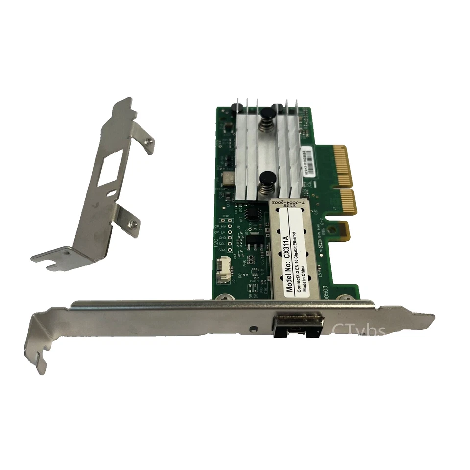 Mellanox MCX311A-XCAT CX311A ConnectX-3 EN 10G Ethernet 10GbE SFP+ PCIe NIC - Image 3 of 4