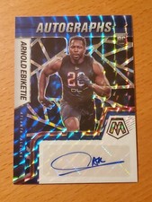 2022 Mosaic Rookie Auto Prizm Blue #83 Arnold Ebiketie Penn State Falcons