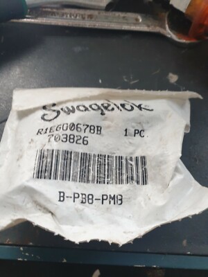 SWAGELOK B-PB8-PM8 ARMATUR (R5S3.7B1)