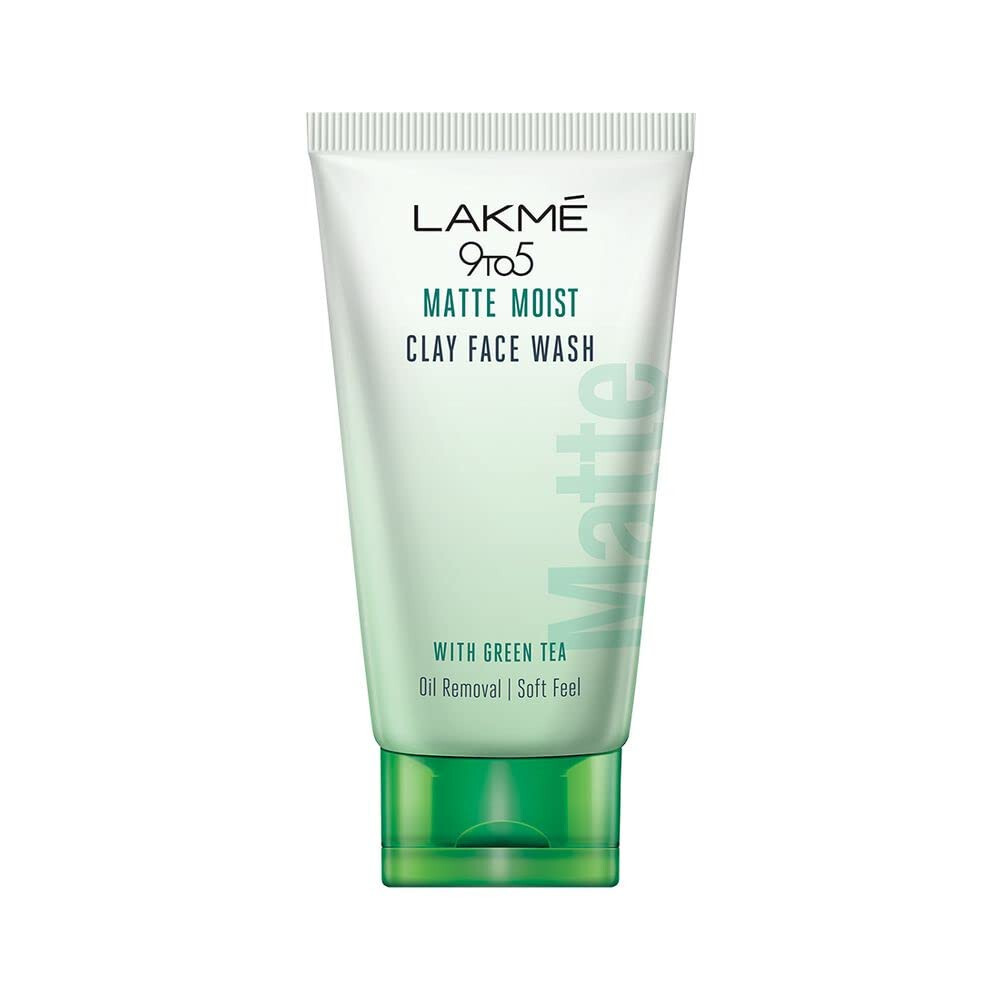 Lakme 9to5 Matte Moist Clay Facewash Refreshed Matte Looking Skin