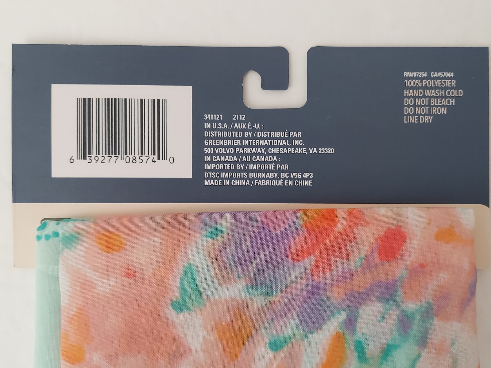 2 Piece Juncture Bandanas Different Style Set 20 in X 20 in NEW!