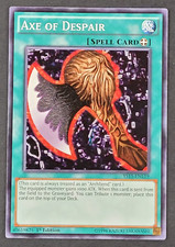Yugioh TCG - Axe of Despair - YS15-ENL19 - NM - Common - 1st - Saber Force, 2015