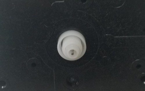 Square Snap-In Mini Clock Movement - Alarm Version (MSA-23) - Picture 5 of 7