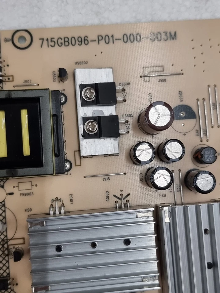 NEC MULTISYNC MA431 POWER BOARD 715GB096-P01-000-003M - Image 2 of 3