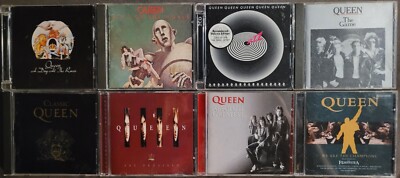 Queen - 8Alben/10CDs: A Day at the Races/News of the World/Jazz/The Game/Classic