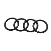 Original Audi E-Tron Sportback Zeichen Heckklappe Ringe Black Edition Emblem OEM