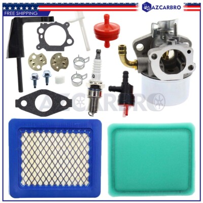 For BS Intek 190 6HP 206 5.5HP Engine Craftsman Tiller Carburetor